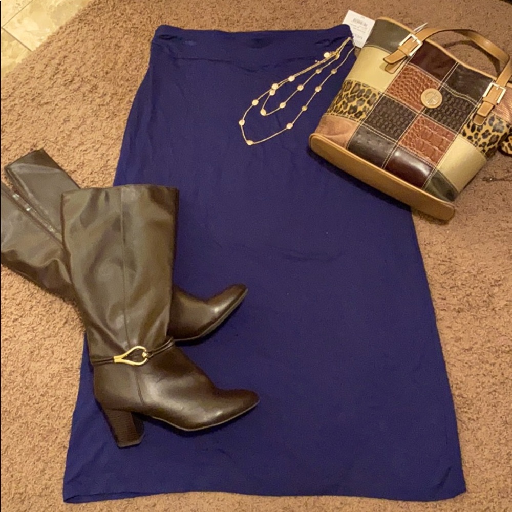 Liz Claiborne long maxi skirt